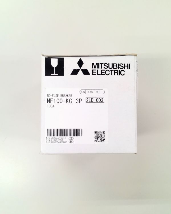正規代理店購入 三菱電機 Mitsubishi Electric 分電盤用遮断器・制御盤用遮断器 NF100-KC 3P 100A拍卖