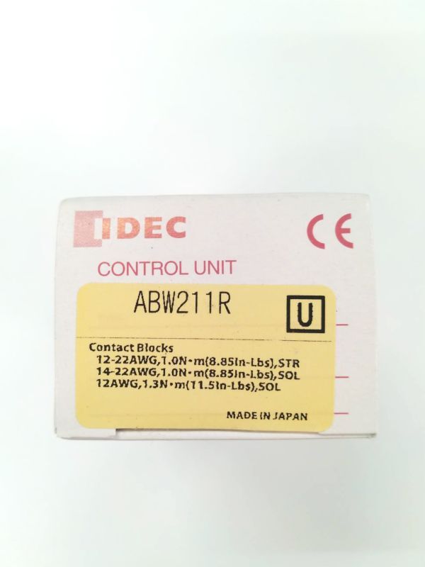 正規代理店購入 IDEC アイデック 押ボタンスイッチ ABW211R拍卖