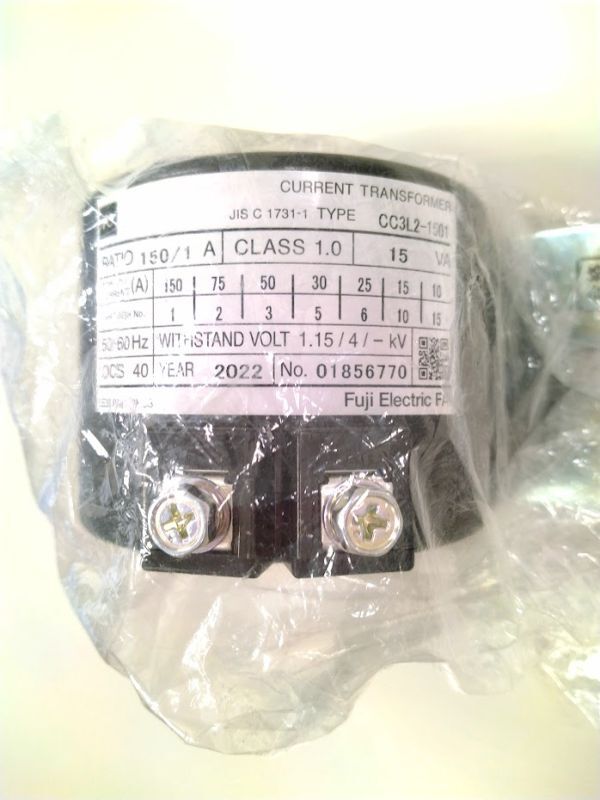 正規代理店購入 富士電機 FUJI ELECTRIC CO., LTD 丸窓貫通形変流器 CC3L2-1501拍卖