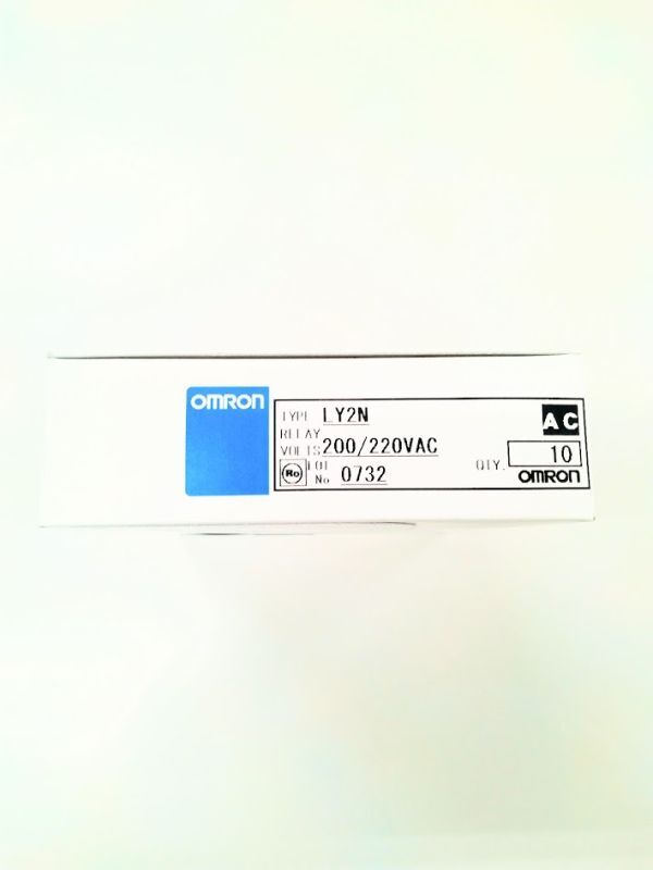 正規代理店購入 オムロン OMRON バイパワーリレー LY2N AC200 10個拍卖