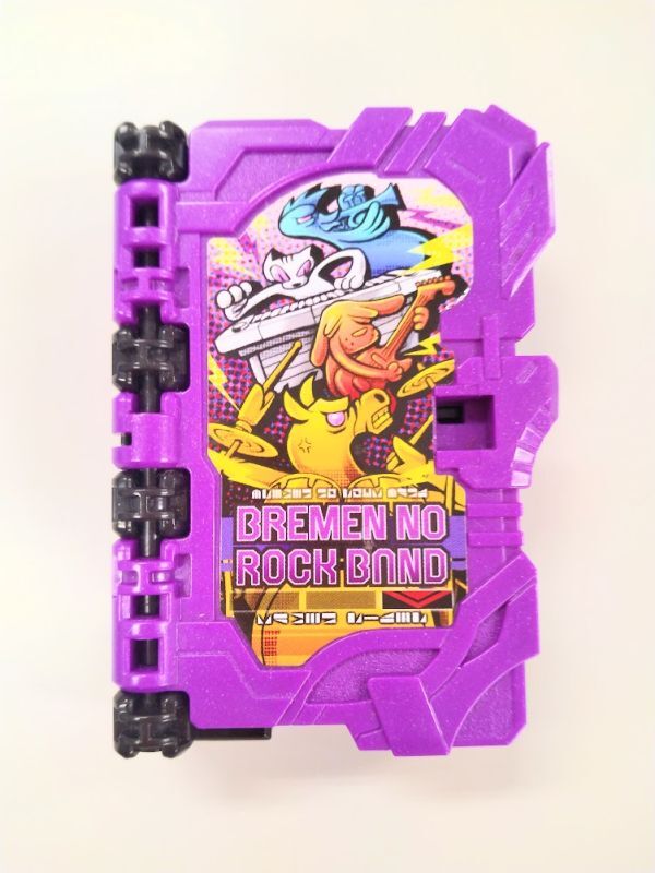 仮面ライダーセイバー ブレーメンのロックバンドワンダーライドブック 食玩版(candy toys) 中古品拍卖