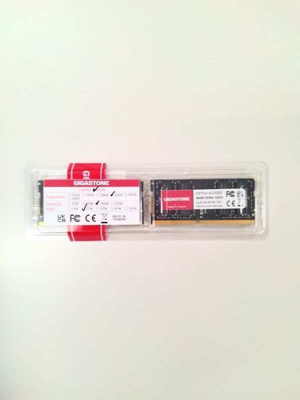 GIGASTONE メモリ GSTD416G3200 16GB DDR4 3200拍卖