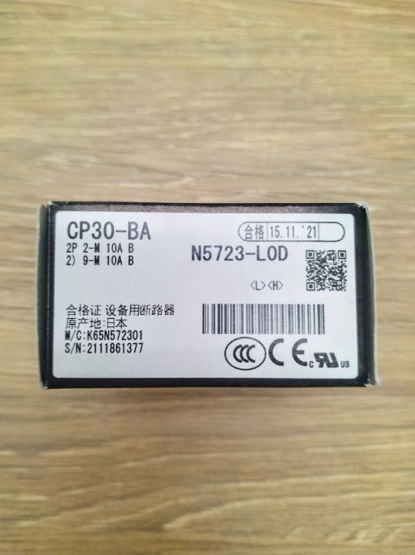 正規代理店購入 三菱電機 Mitsubishi Electric サーキットプロテクタ CP30-BA 2P 2-M,9-M 10A B拍卖