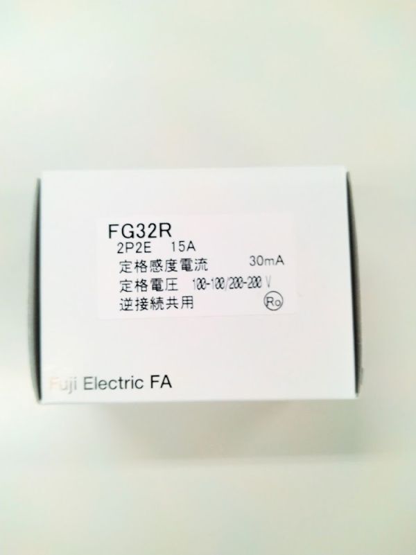 正規代理店購入 富士電機 FUJI ELECTRIC 漏電遮断器 FG32R 15A-30MA拍卖