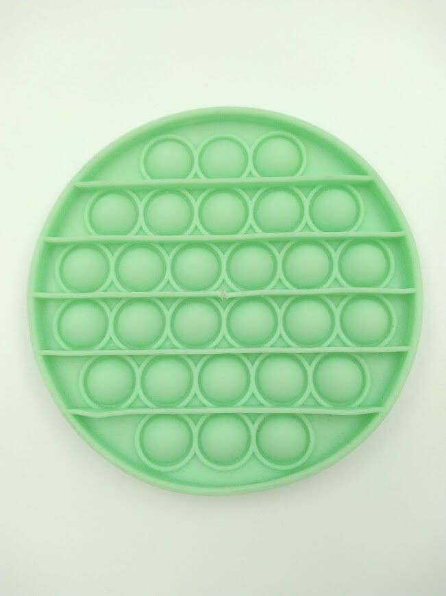 プッシュポップ Push Pop バブル感覚フィジェットイットトイ 緑 green 中古品拍卖