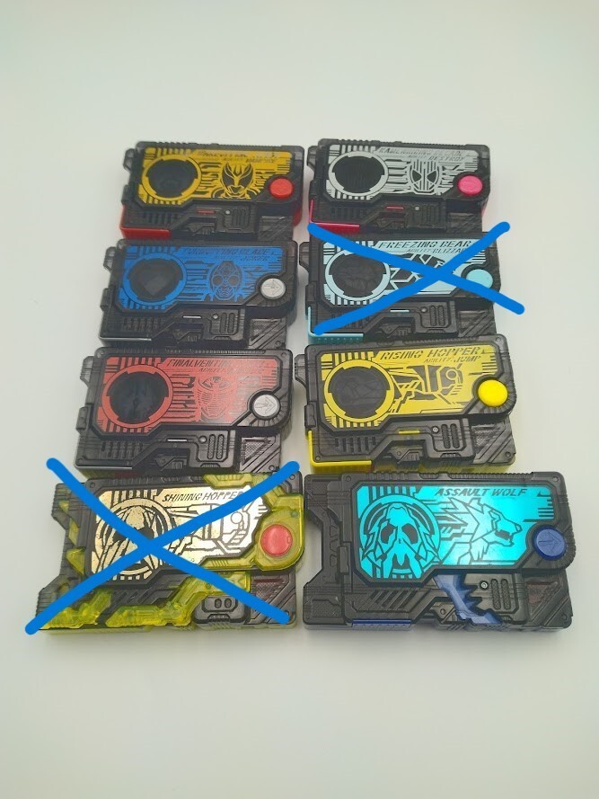 仮面ライダーゼロワン DXプログライズキー 中古品 6個セット 1個ずつからでも売っています拍卖