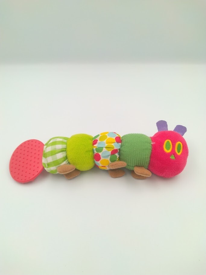 日本育児 EricCarle(エリックカール) はらぺこあおむし にぎにぎラトル nihonikuji 中古品拍卖