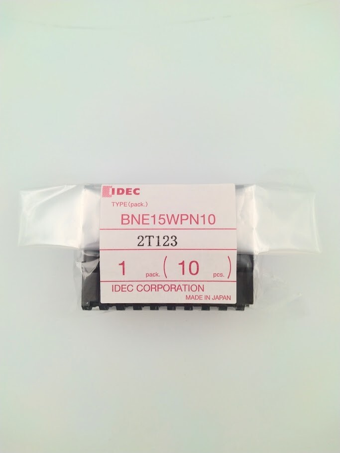 正規代理店購入 IDEC アイデック BNE15WPN10 エンドプレート拍卖