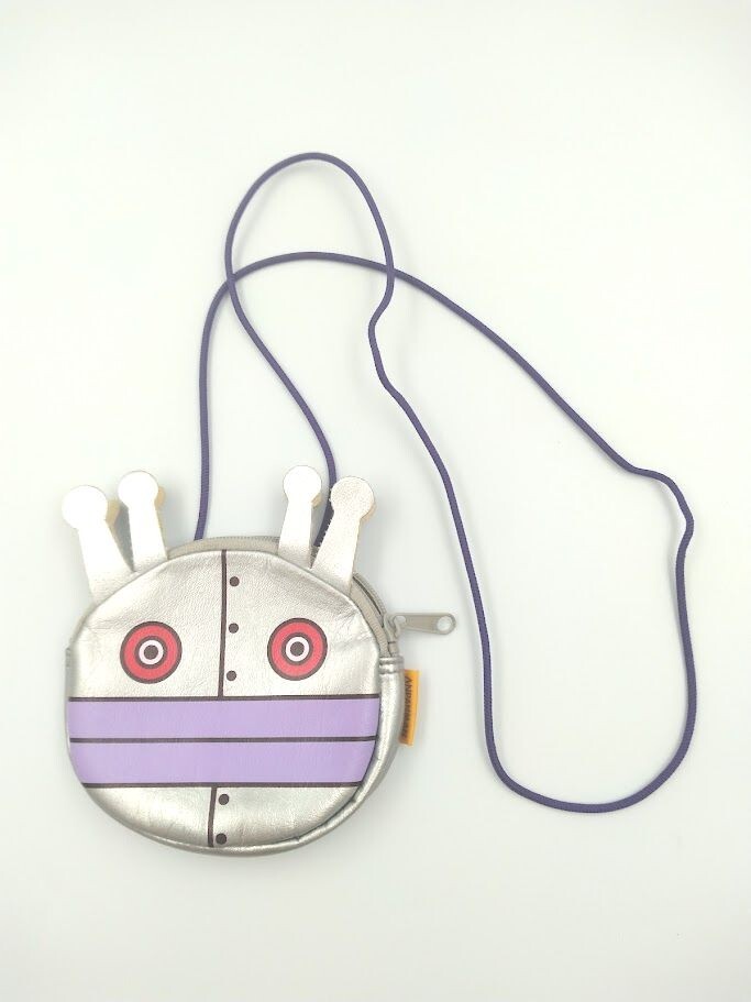 アンパンマン ミニ ポシェット 斜めがけ 小物入れ ポーチ バッグ bag だだんだん 日本製拍卖