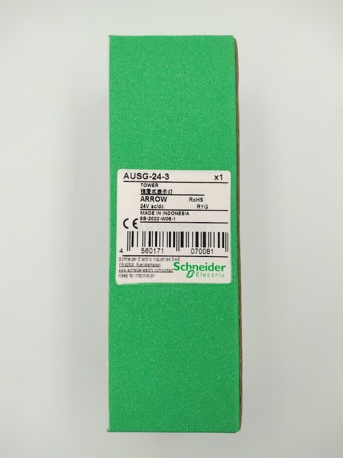 正規代理店購入 シュナイダー Schneider φ30積層式表示灯 AUSG-24-3 拍卖