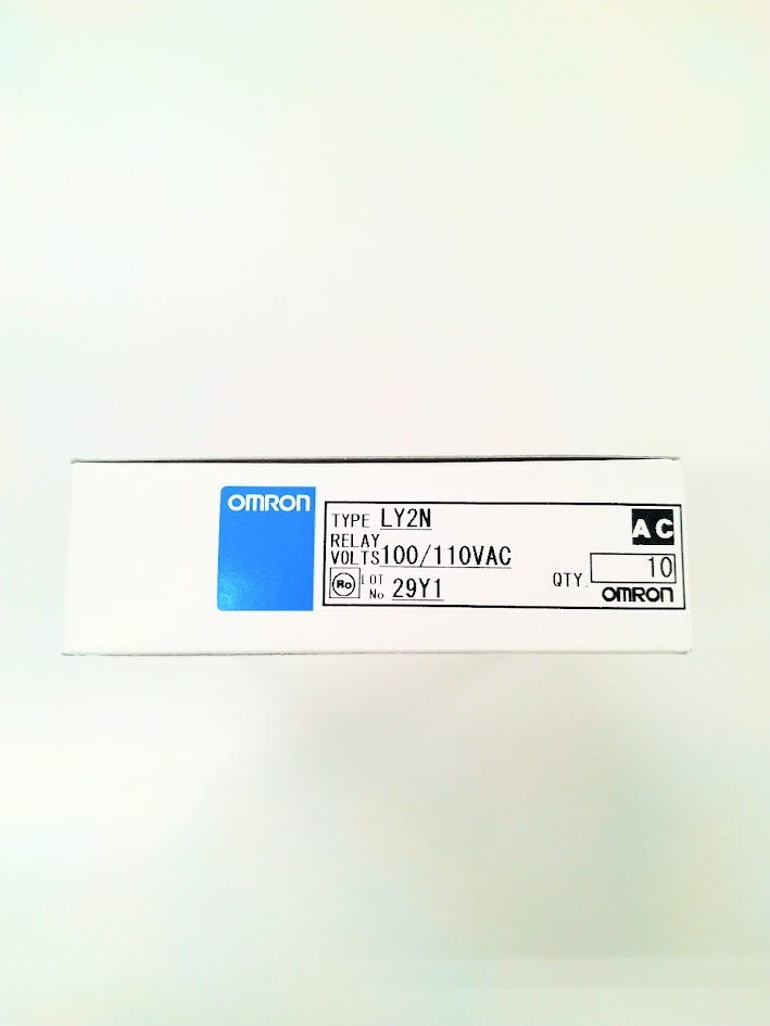 正規代理店購入 オムロン OMRON バイパワーリレー LY2N AC100 10個拍卖
