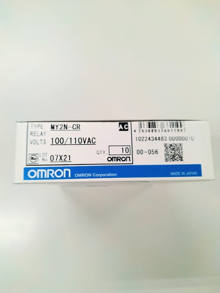 正規代理店購入 オムロン OMRON ミニパワーリレー MY2N-CR AC100 10個拍卖