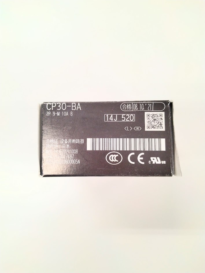 正規代理店購入 三菱電機 Mitsubishi Electric サーキットプロテクタ CP30-BA 2P 9-M 10A B拍卖