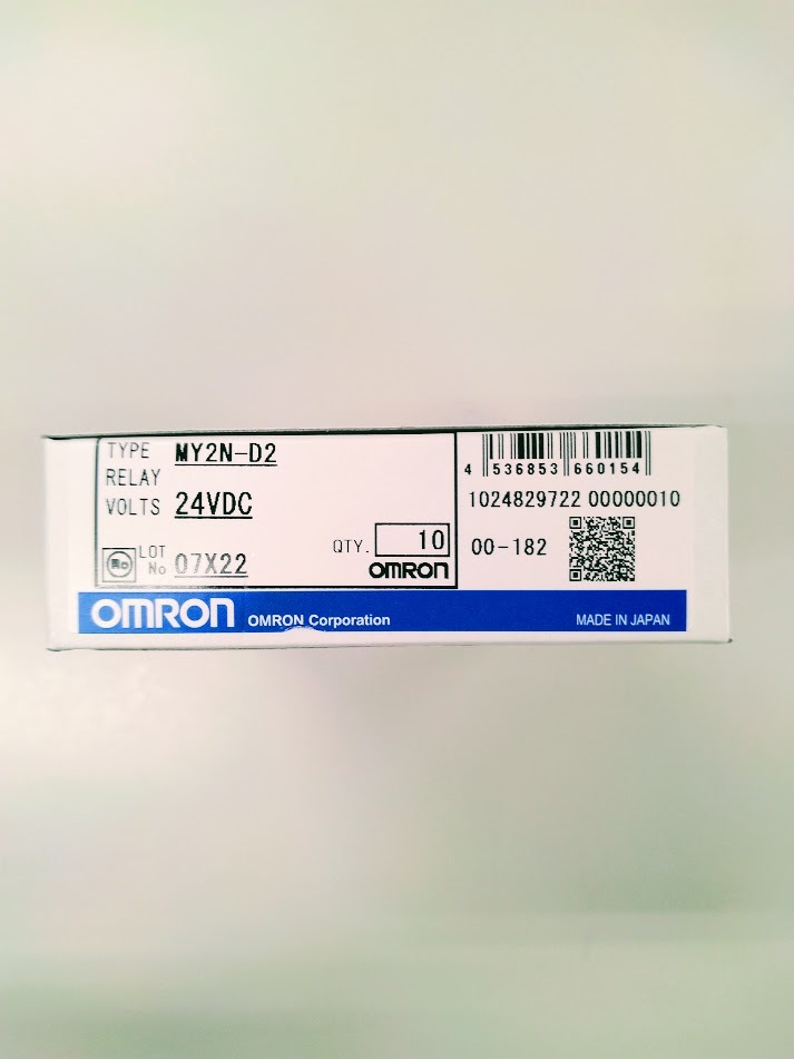 正規代理店購入 オムロン OMRON ミニパワーリレー MY2N-D2 DC24V 10個 送料無料 拍卖
