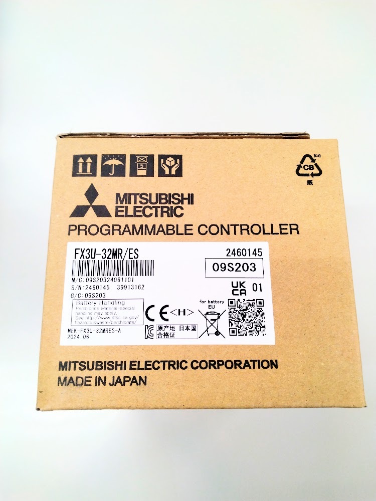 正規代理店購入 三菱電機 Mitsubishi Electric シーケンサ CPU FX3U-32MR/ES拍卖