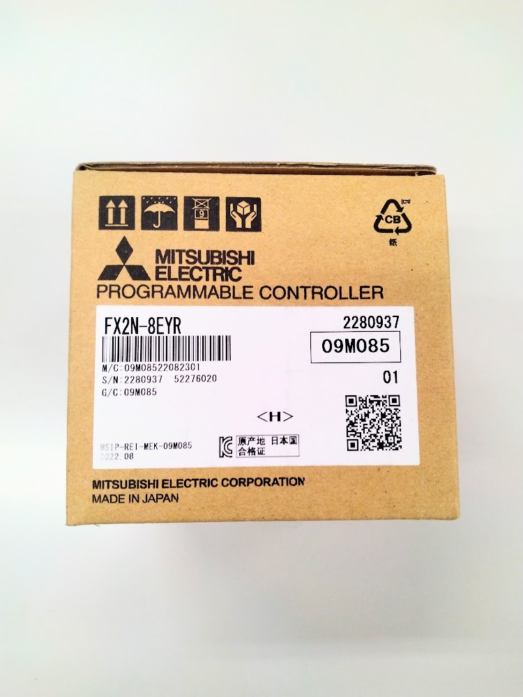正規代理店購入 三菱電機 Mitsubishi Electric 入出力増設ブロック FX2N-8EYR拍卖