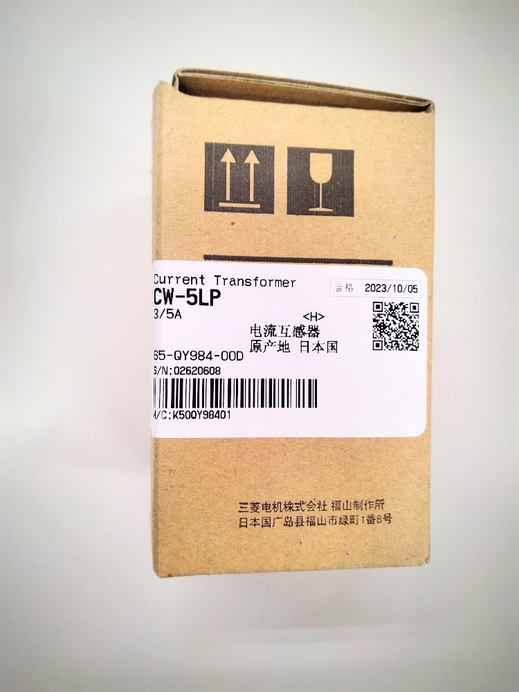 正規代理店購入 三菱電機 Mitsubishi Electric 1100V以下低圧変流器 CW-5LP 3/5A拍卖