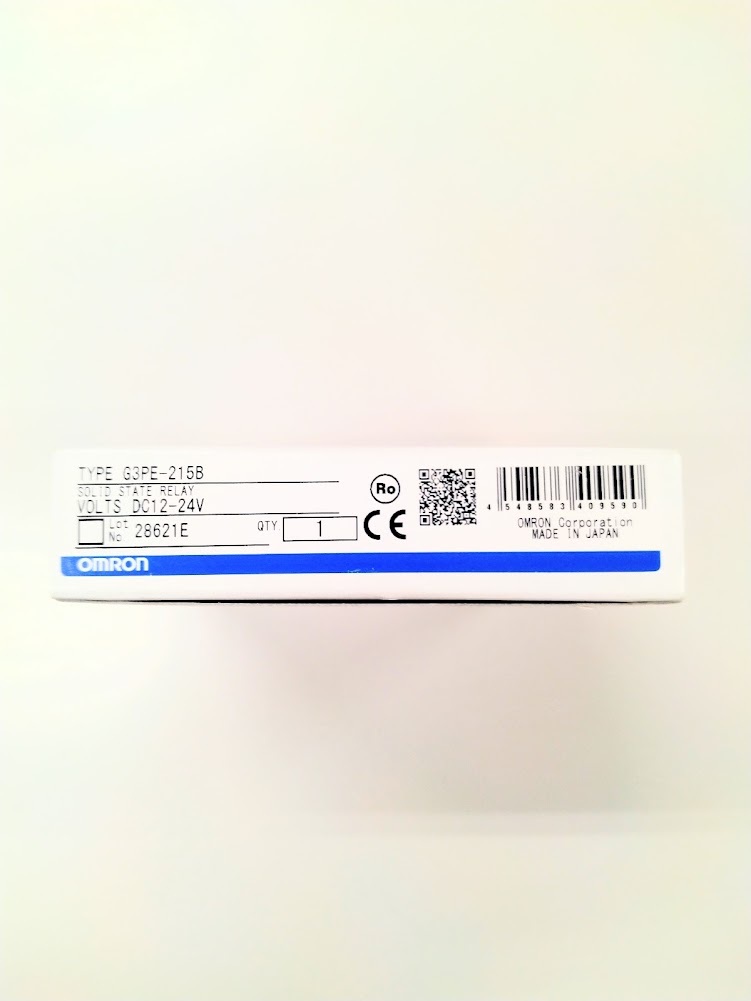 正規代理店購入 オムロン OMRON ヒータ用ソリッドステート・リレー G3PE-215B DC12-24V拍卖