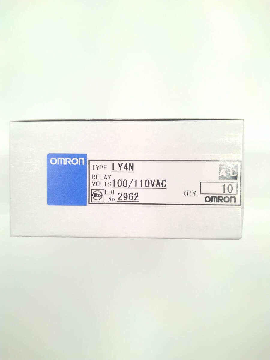 正規代理店購入 LY4N AC100V 送料無料 オムロン OMRONミニパワーリレー10個拍卖