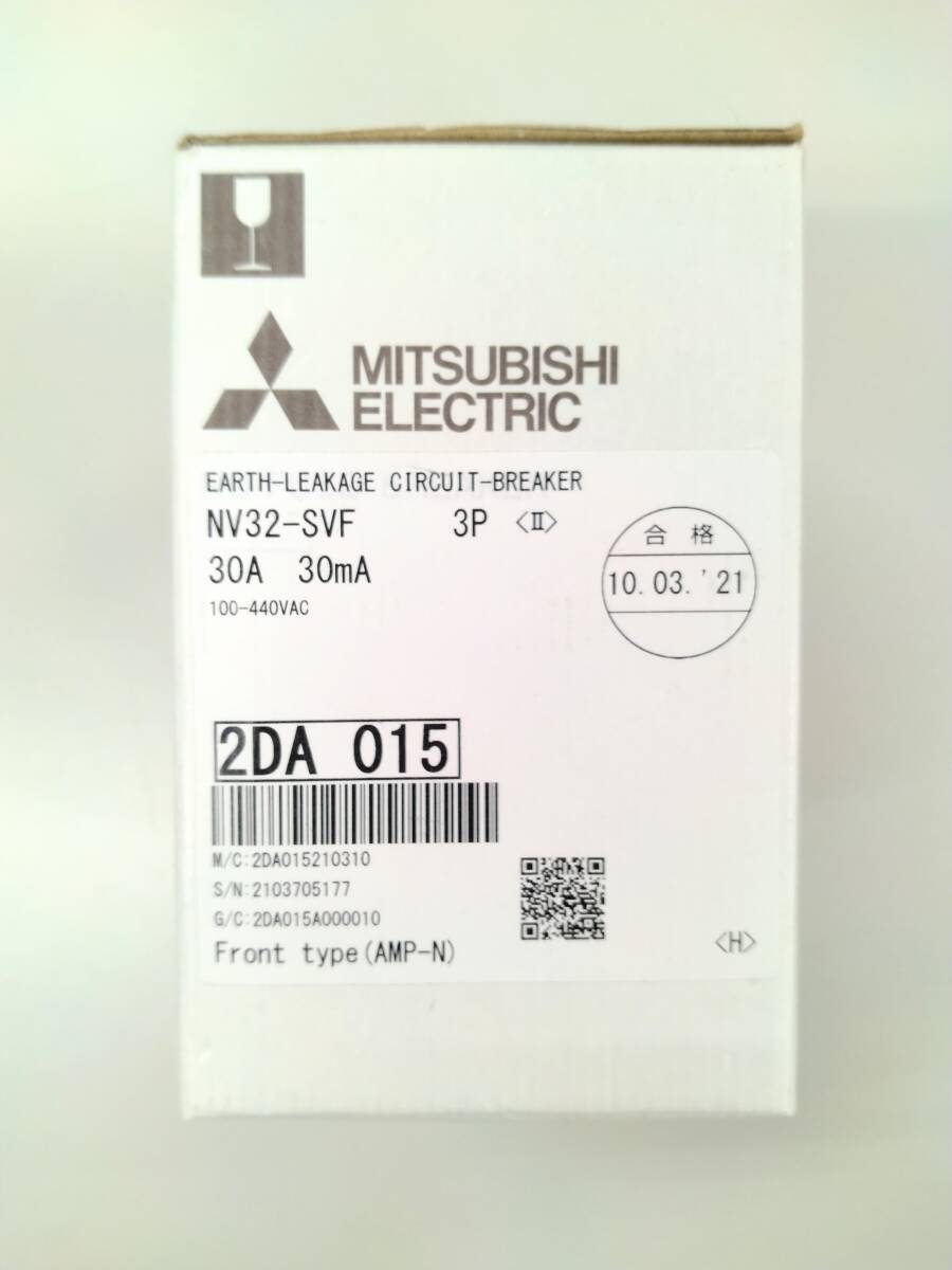 正規代理店購入 三菱電機 Mitsubishi Electric 漏電遮断器 NV32-SVF 3P 30A 30MA拍卖