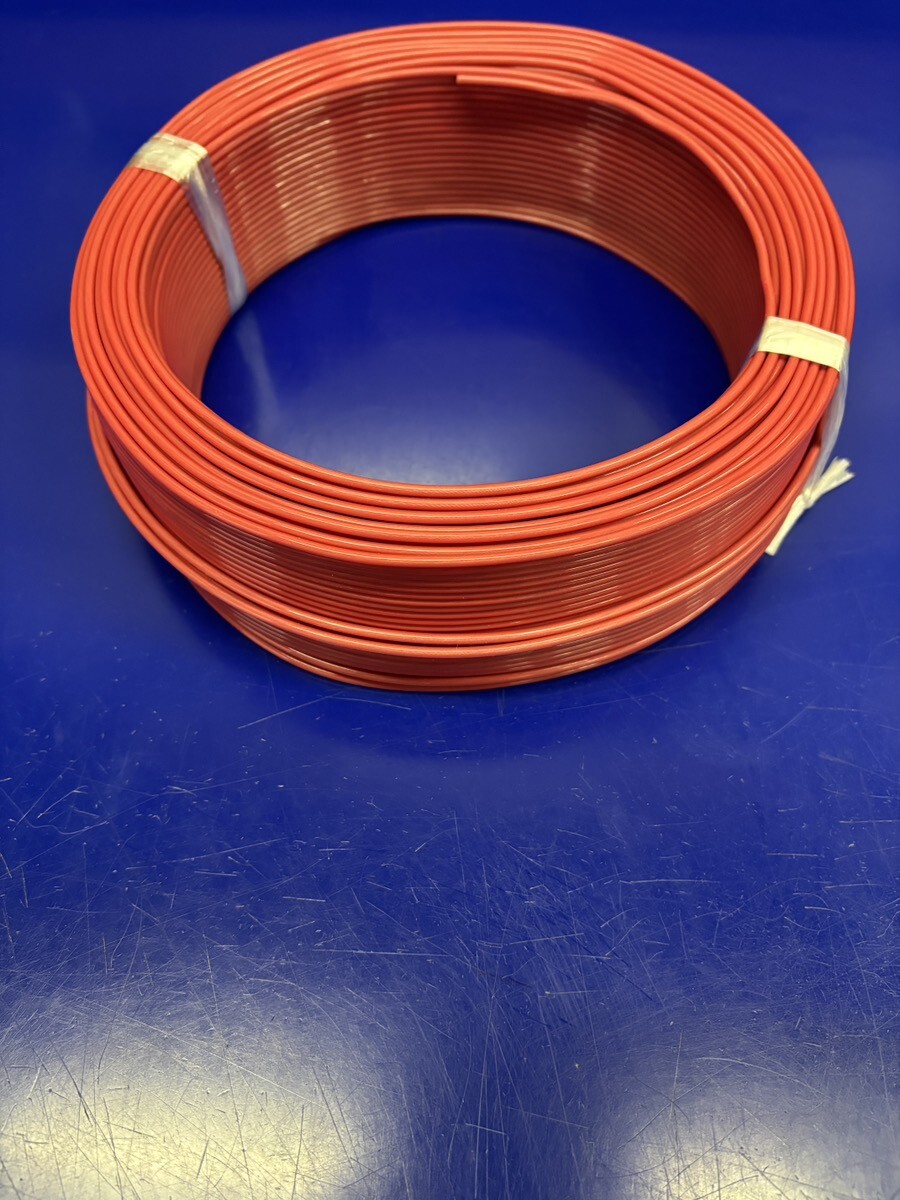 石川特殊電線 国内製造 工場直送 FEP 0.4t 1.25SQ 赤 red TA 100m拍卖