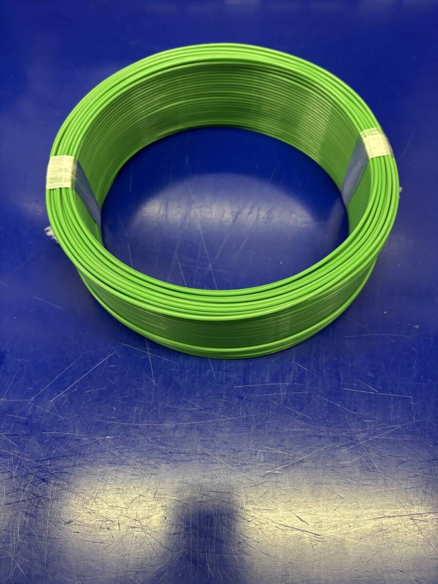 石川特殊電線 国内製造 工場直送 FEP 0.4t 0.75SQ 緑 green TA 100m拍卖