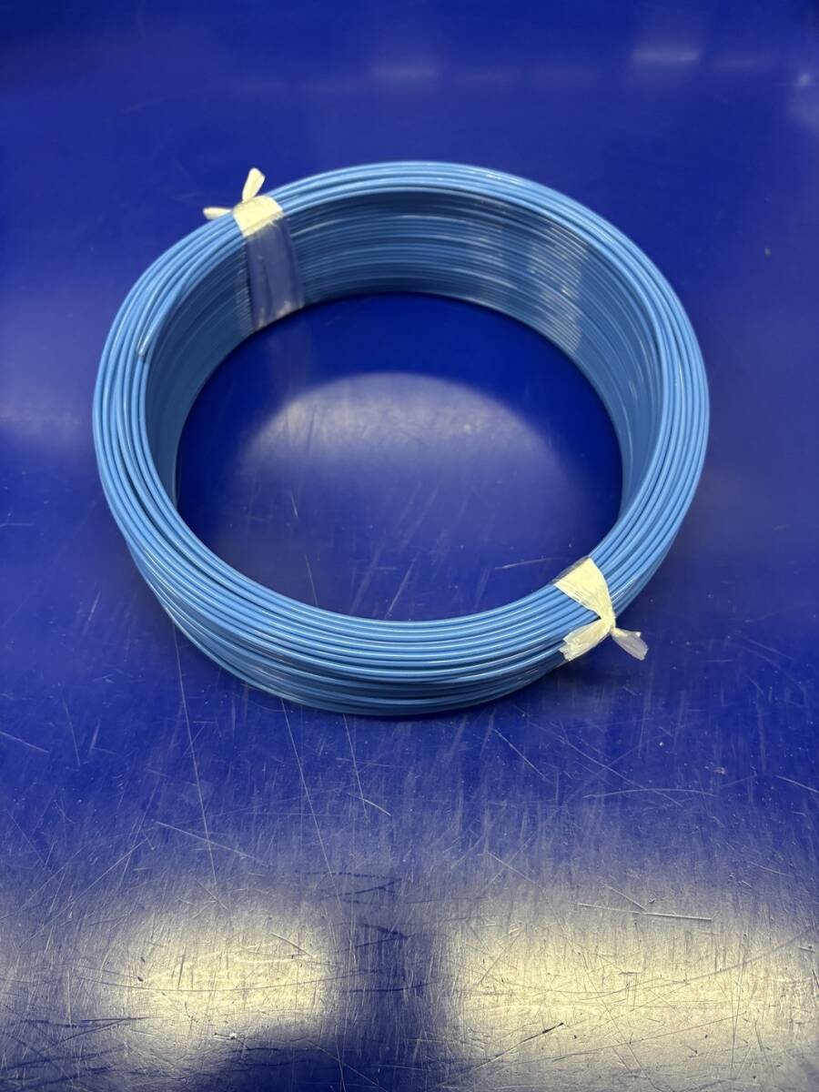 石川特殊電線 国内製造 工場直送 FEP 0.4t 0.5SQ 青 blue TA 100m拍卖