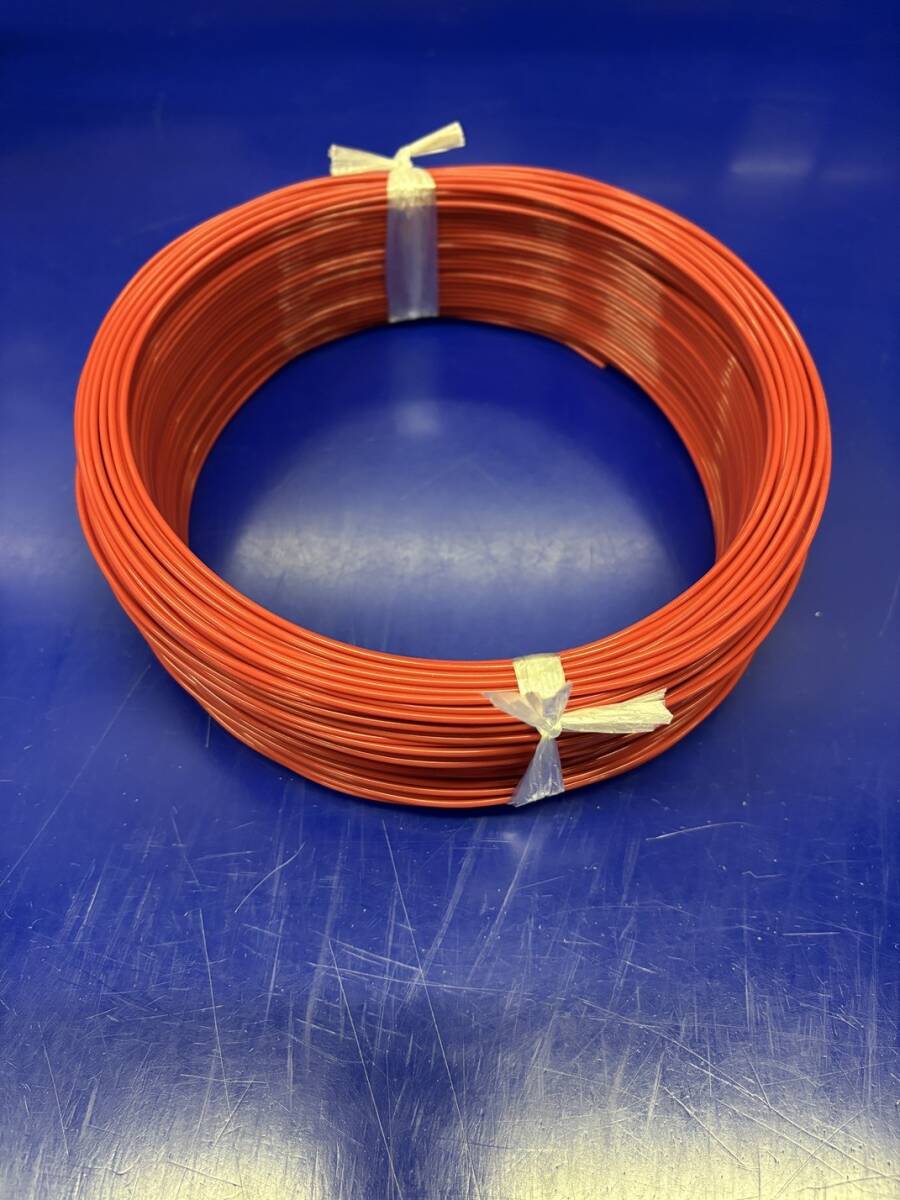 石川特殊電線 国内製造 工場直送 FEP 0.4t 0.5SQ 赤 red TA 100m拍卖