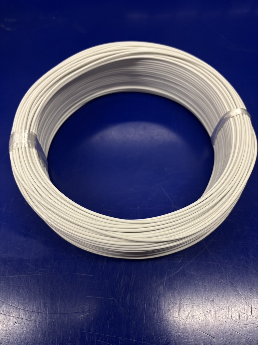 石川特殊電線 国内製造 工場直送 PFA 0.4t 0.75SQ 白 white NA 100m 拍卖