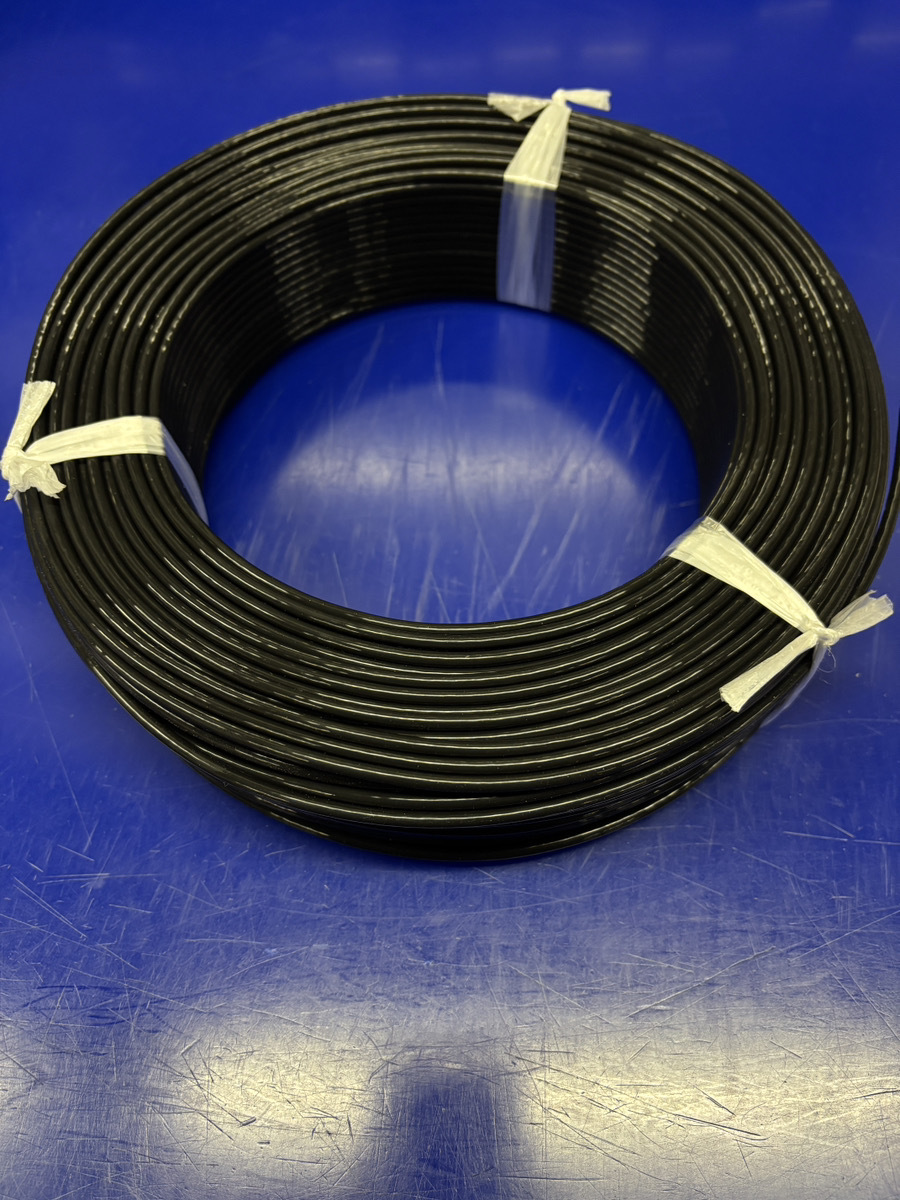 石川特殊電線 国内製造 工場直送 FEP 0.4t 3.5SQ 黒 black TA 100m拍卖