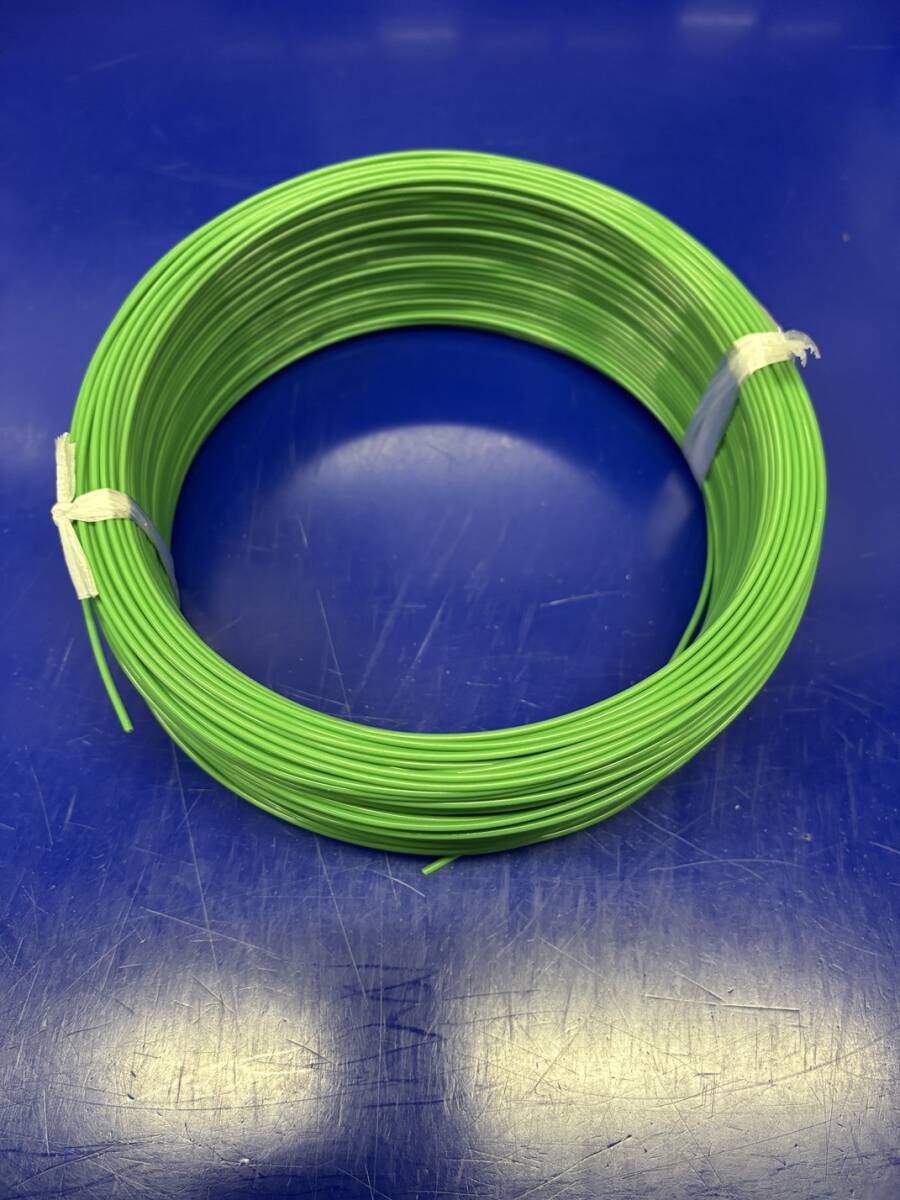 石川特殊電線 国内製造 工場直送 FEP 0.4t 0.5SQ 緑 green TA 100m拍卖