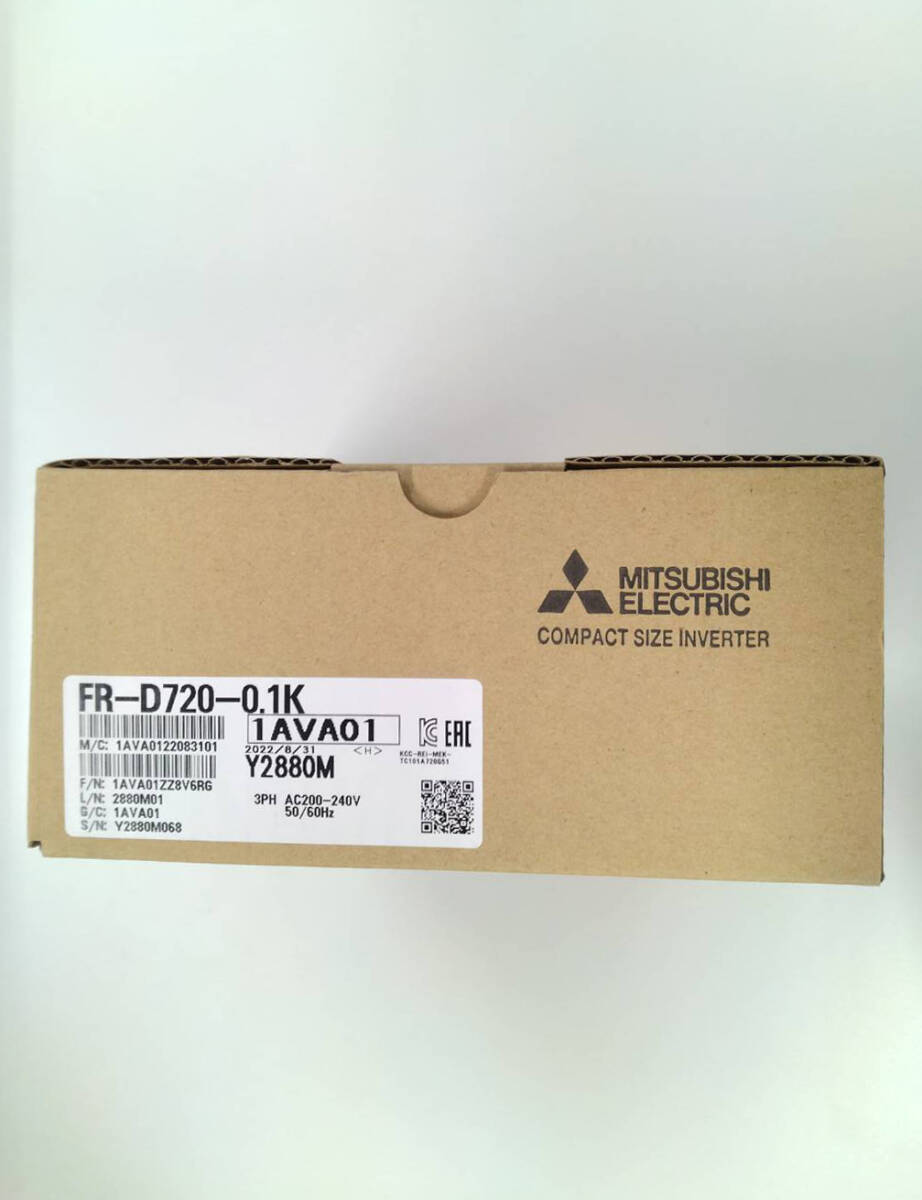 正規代理店購入 三菱電機 Mitsubishi Electric インバータ FR-D720-0.1K拍卖