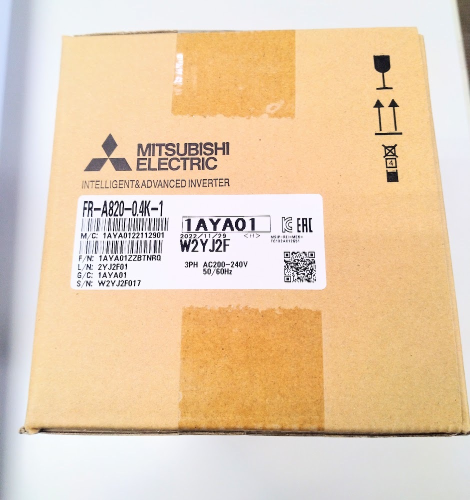 正規代理店購入 三菱電機 Mitsubishi Electric インバータ FR-A820-0.4K-1拍卖