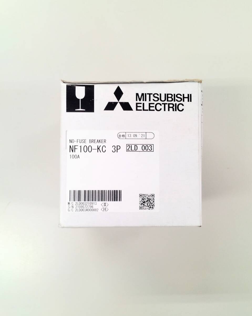 正規代理店購入 三菱電機 Mitsubishi Electric 分電盤用遮断器・制御盤用遮断器 NF100-KC 3P 100A拍卖