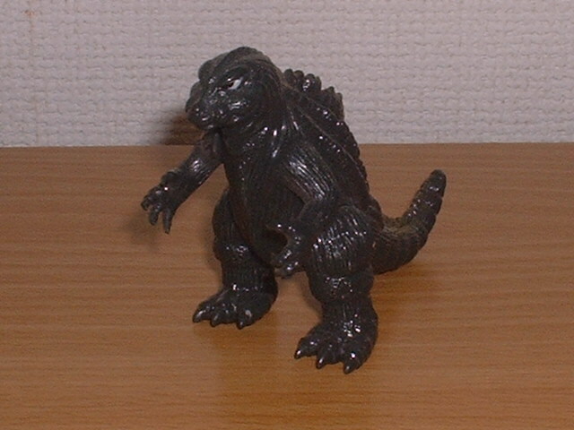 山勝・当時モノ/ゴジラ怪獣ソフビ『ゴジラ(小)』~中古・良品拍卖