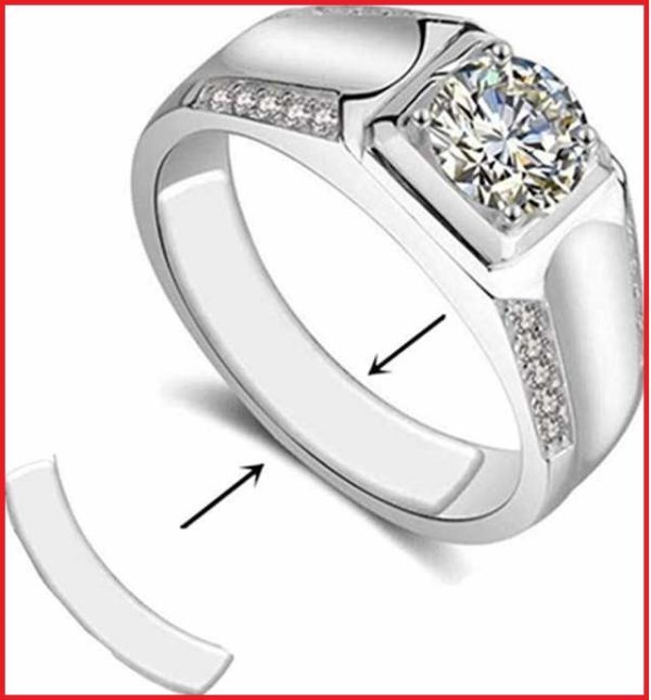 『送料無料 即決』 指輪 サイズ調節 リングアジャスター リングストッパー 透明 38個(2枚セット)Z070拍卖