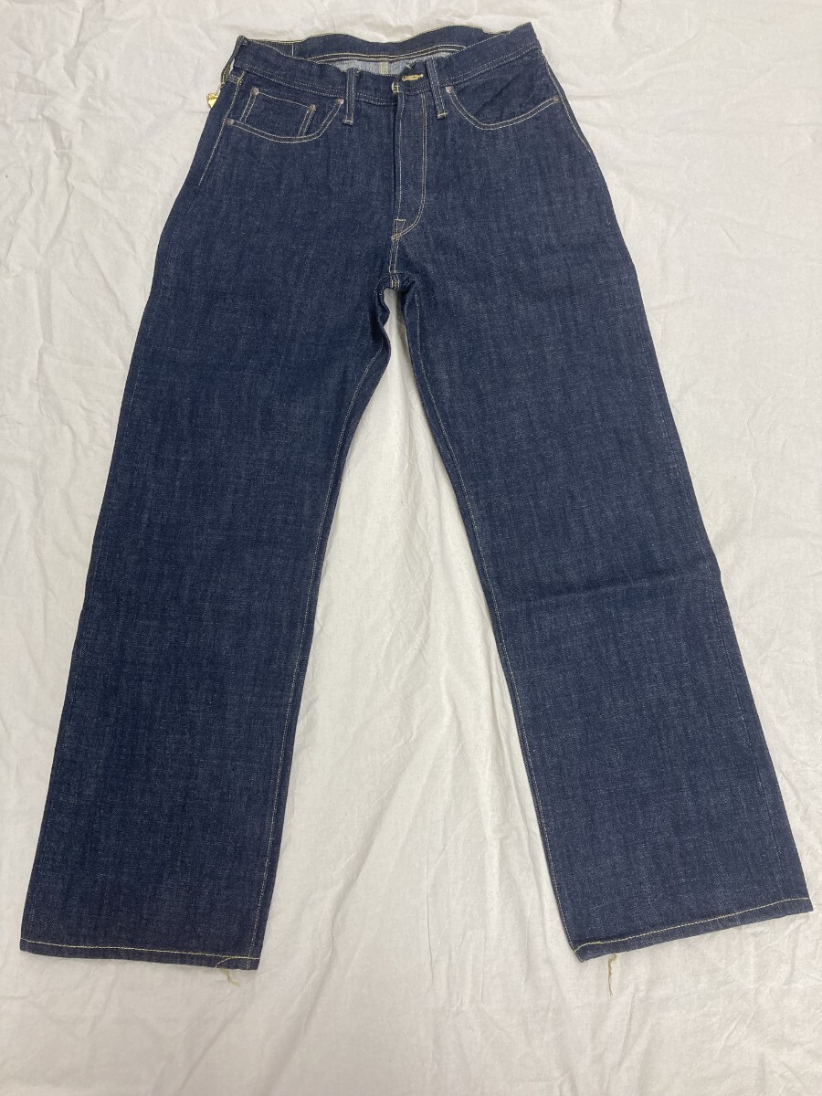 新品未使用品 定価¥34100 TROPHYCLOTHING 1604 W32 シンチバック Waist Overalls Dirt Denim トロフィークロージング拍卖