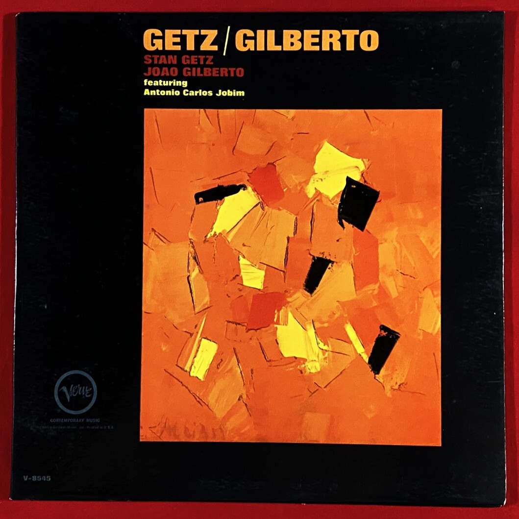 ★超極上盤!【USオリジナル/MONO/ヴァン・ゲルダ-刻印】スタン・ゲッツ & ジルベルト『Getz/Gilberto』Joao Stan V 8545 レコードLP洗浄#2拍卖
