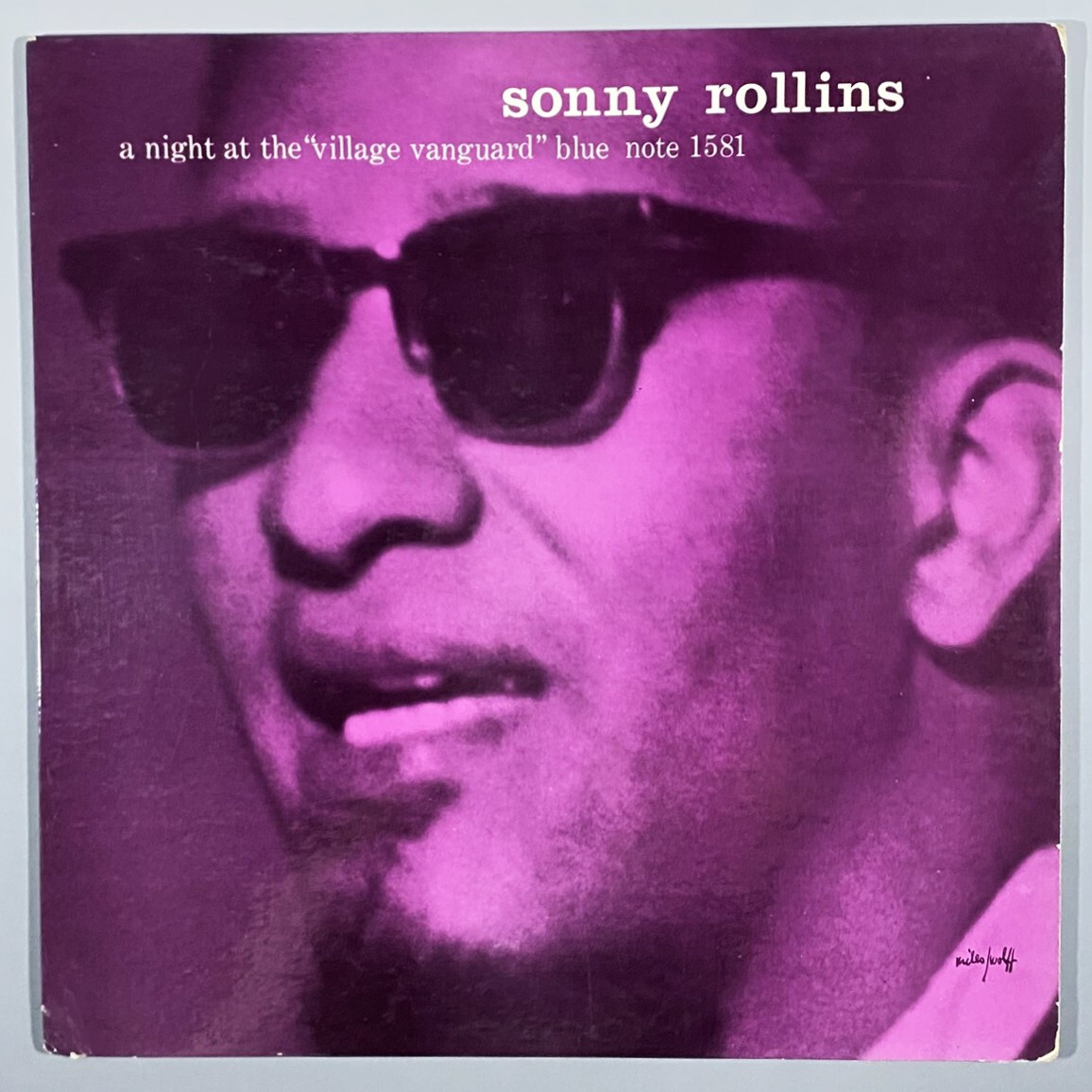 ★超激レア!【USオリジナル/MONO/Rなし/深溝】ソニー・ロリンズ『A Night at the Village Vanguard』Sonny Rollins BLP1581 LPレコード V拍卖