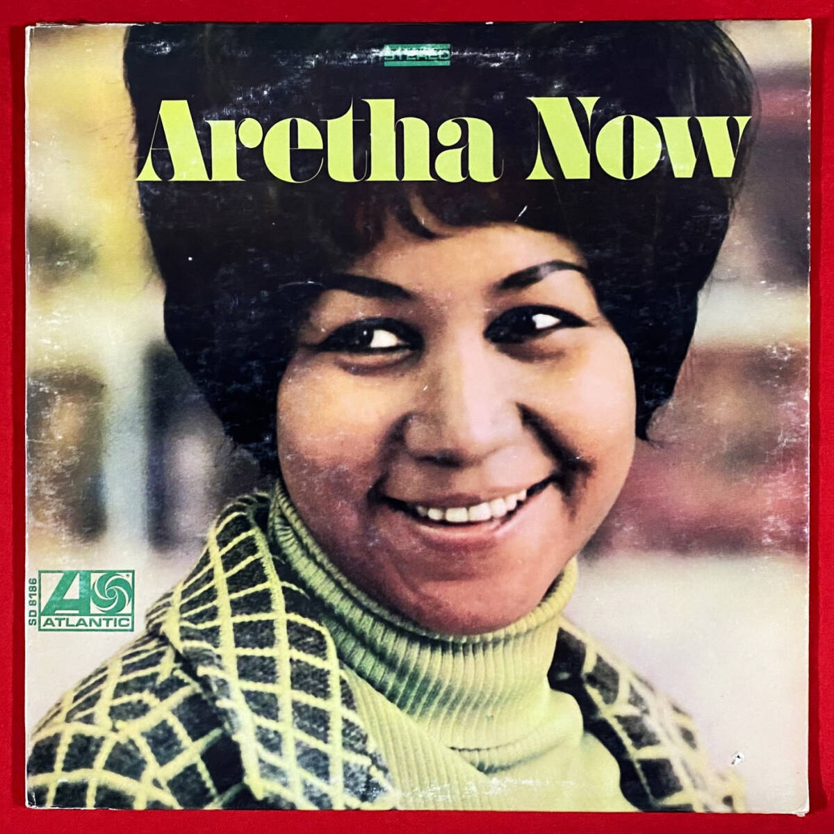 ★現品限り!【USオリジナル/緑青3色ラベル/マト1D/1D】アレサ・フランクリン『Aretha Now』Franklin SD8186【LP洗浄 補償付】V4拍卖