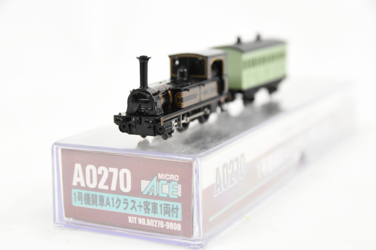 ☆☆MICRO ACE マイクロエース A0270 ◆ 1号機関車A1クラス+客車1両付 蒸気機関車 /375333拍卖