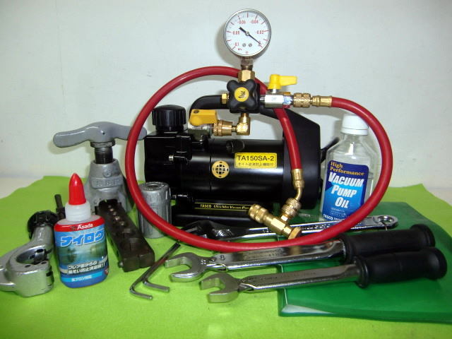 レンタル ☆ B-3 ☆ 5日間レンタル 真空ポンプ エアコン工事 R32 R410a エアコン取 付拍卖