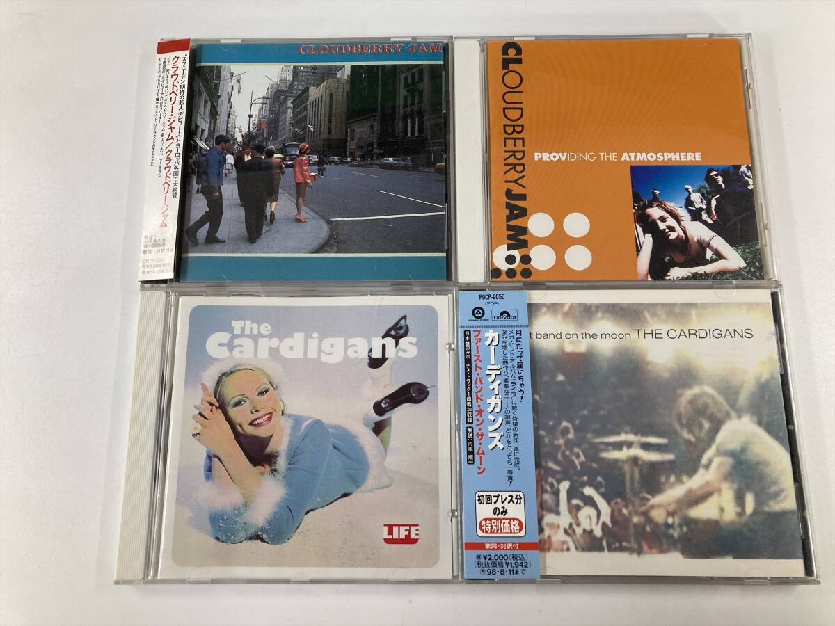 【W0451】クラウドベリー・ジャム カーディガンズ CD アルバム 4枚セット●Cloudberry Jam●Cardigans●Providing The Atmosphere●Life拍卖