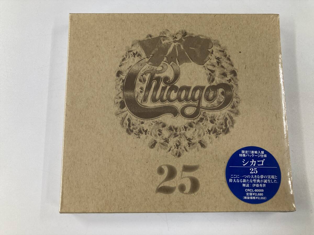 22915 新品未開封CD シカゴ 25~クリスマス・アルバム Chicago 特殊パッケージ仕様 CRCL-80009拍卖