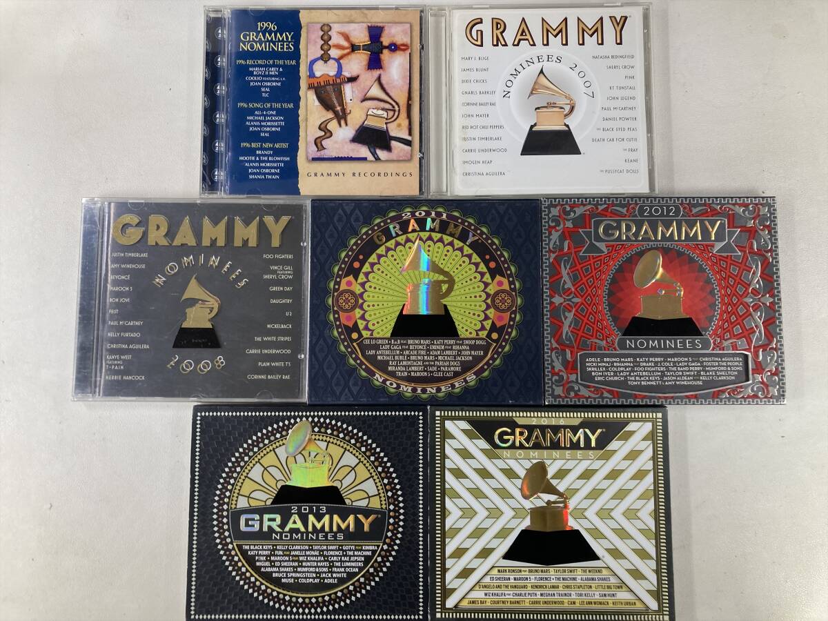【W0475】グラミー・ノミニーズ CD 7枚セット●GRAMMY NOMINEES●1996●2007●2008●2011●2012●2013●2016拍卖