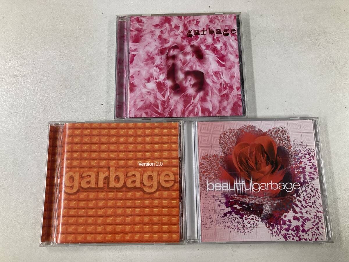 【W0488】ガービッジ CD アルバム 3枚セット●Garbage●Version 2.0●Beautiful Garbage拍卖