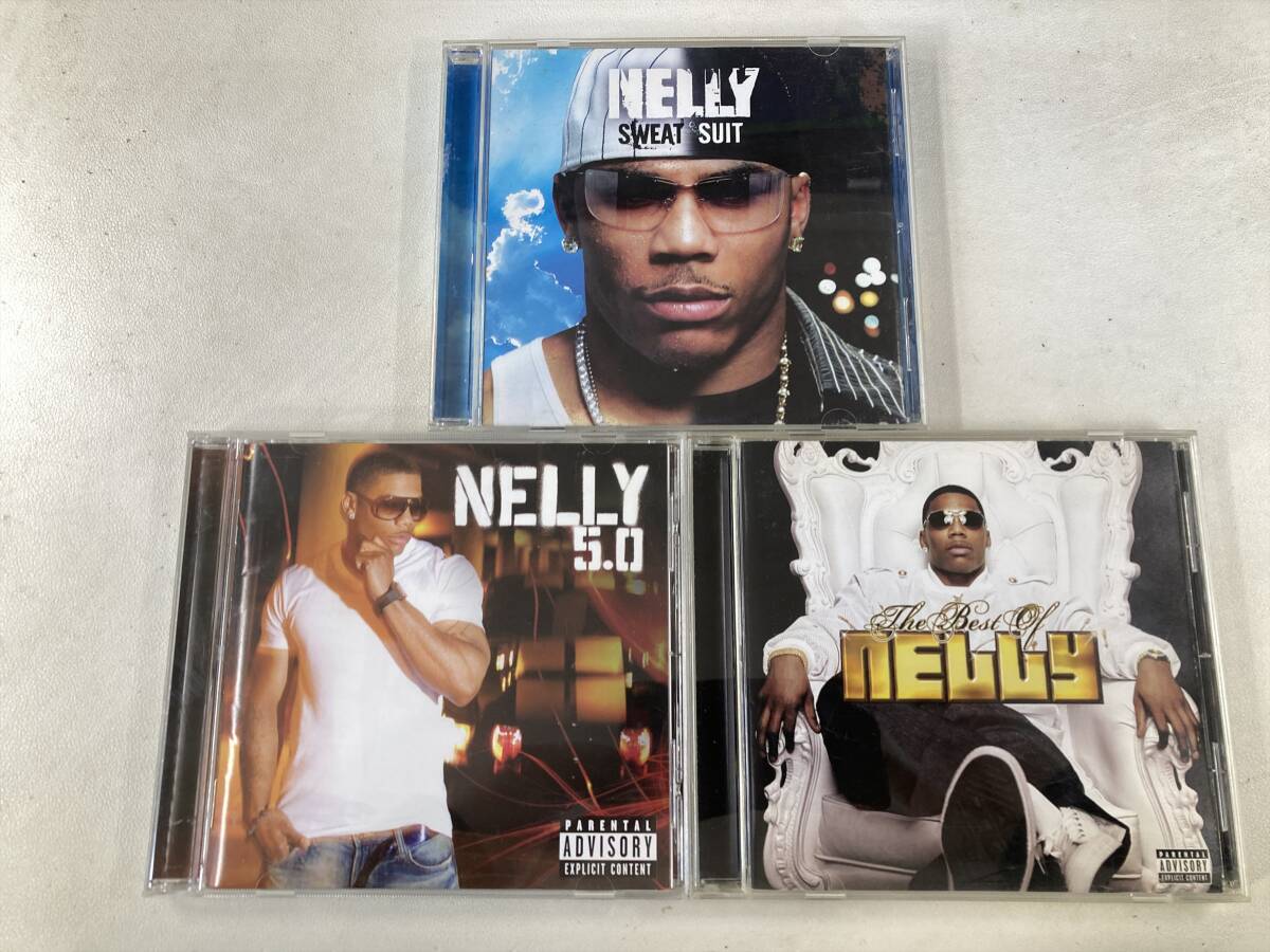 【W0519】ネリー CD アルバム 3枚セット●Nelly●Sweat/Suit●5.0●The Best of Nelly拍卖