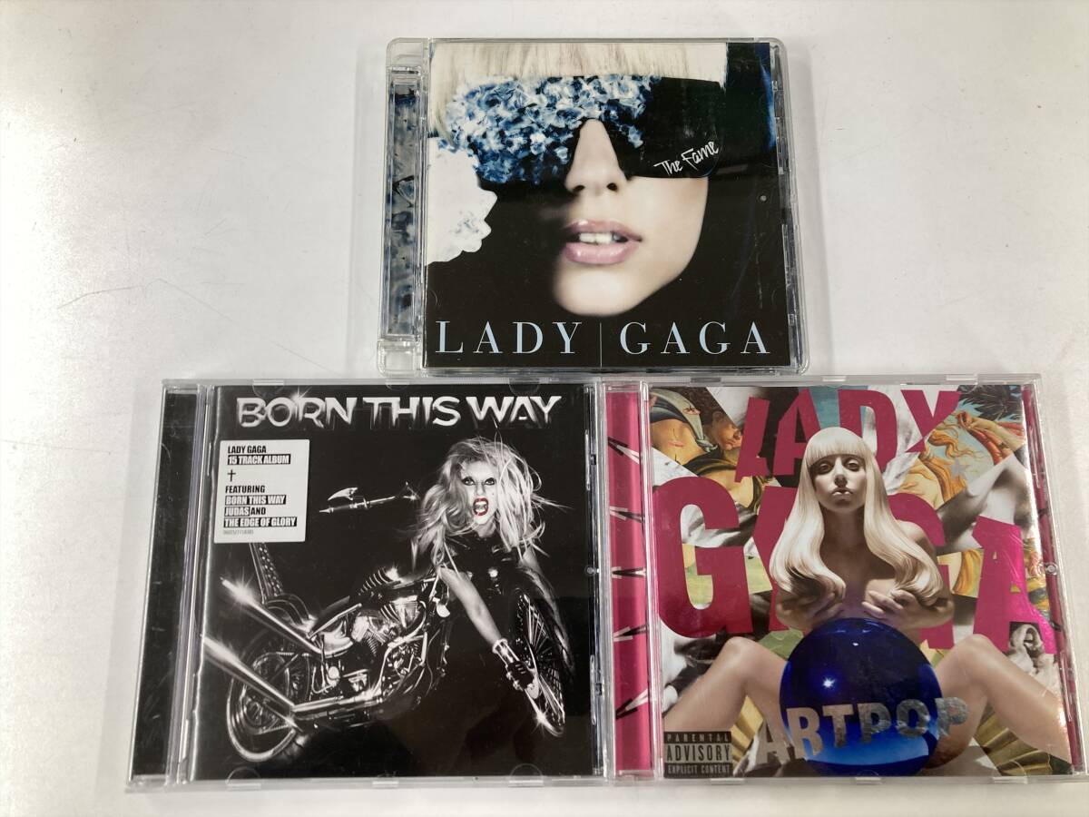 【W0540】レディー・ガガ CD アルバム 3枚セット●Lady Gaga●The Fame●Born This Way●Artpop拍卖