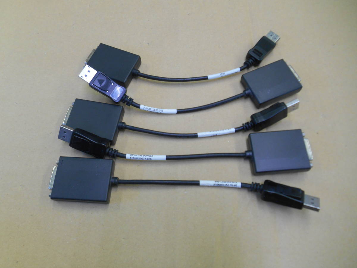 BizLink ディスプレイポート DVI変換ケーブル 5本セット (18拍卖