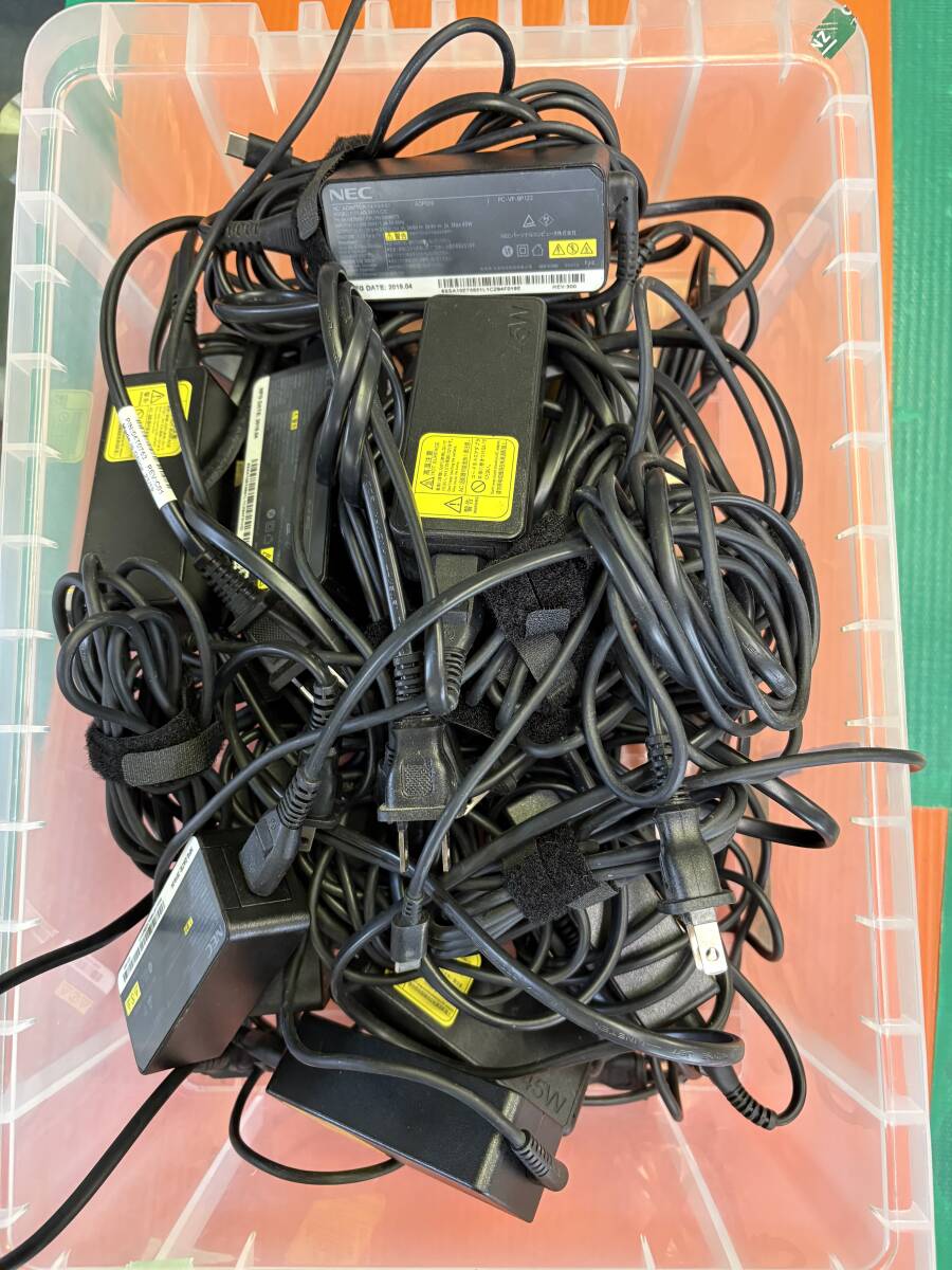 NEC 純正 ACアダプタ 20個セット ADLX45YDC2C(ADP009)PC-VP-BP122 20V 2.25A Type-C (5拍卖